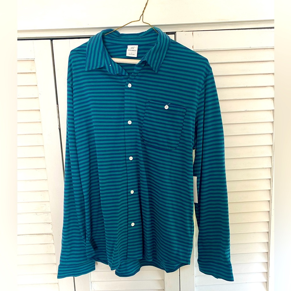 Free Assembly Button Down Shirt New with Tags!